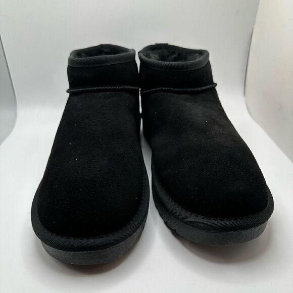 CUSHIONAIRE Women's pull on boot 10 BLACK - Picture 2 of 7